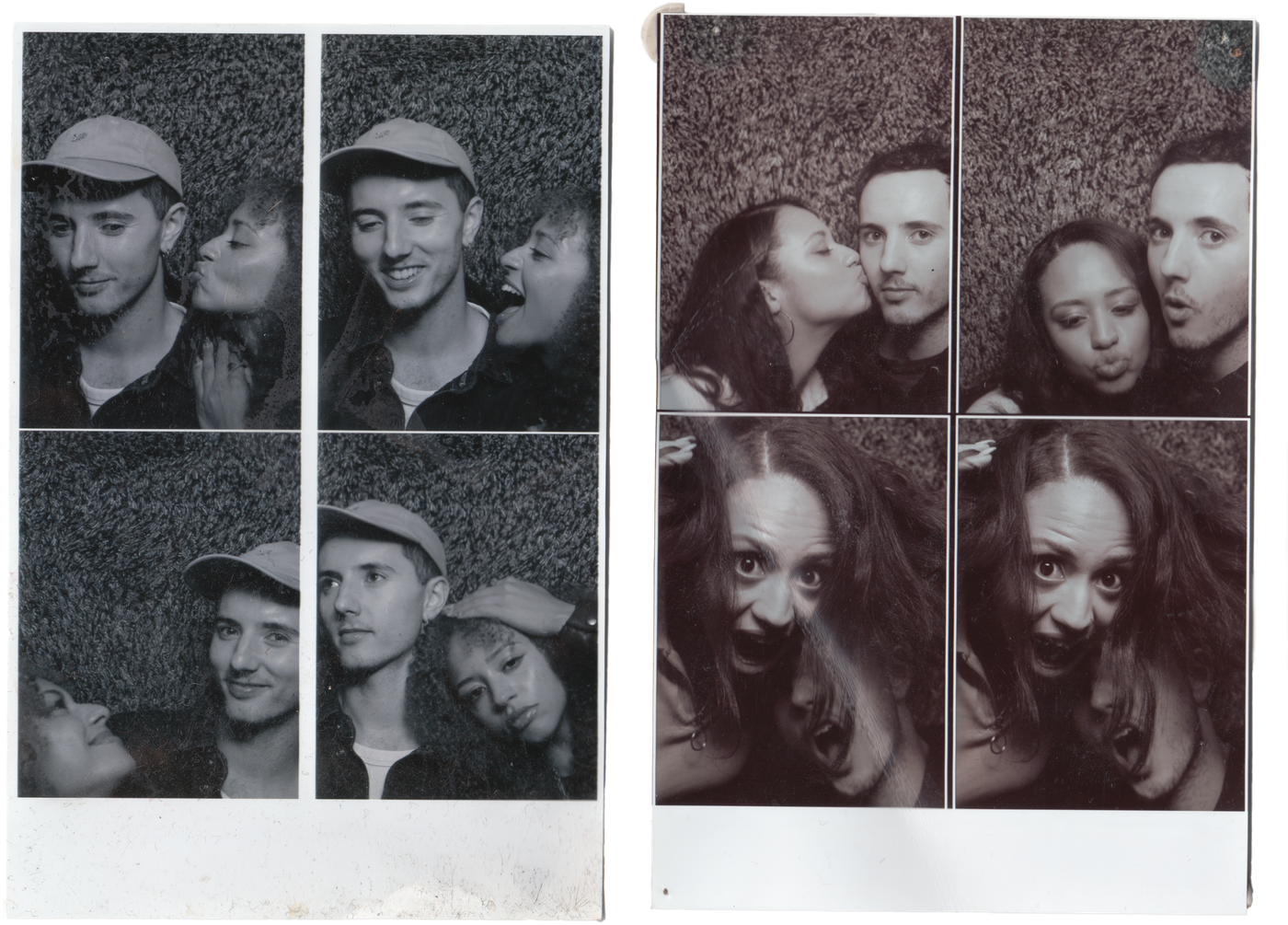Now & Then — photo booth memories